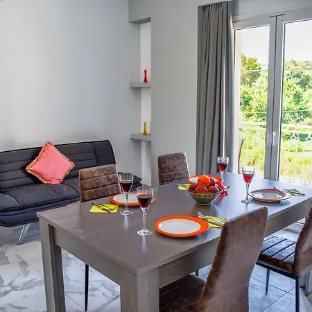 Lägenhet Katsaros Luxury Apts 5min Walk To Beach